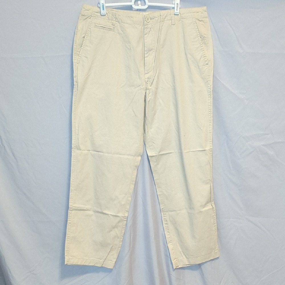 Calvin Klein Light Beige Slim Fit Chinos